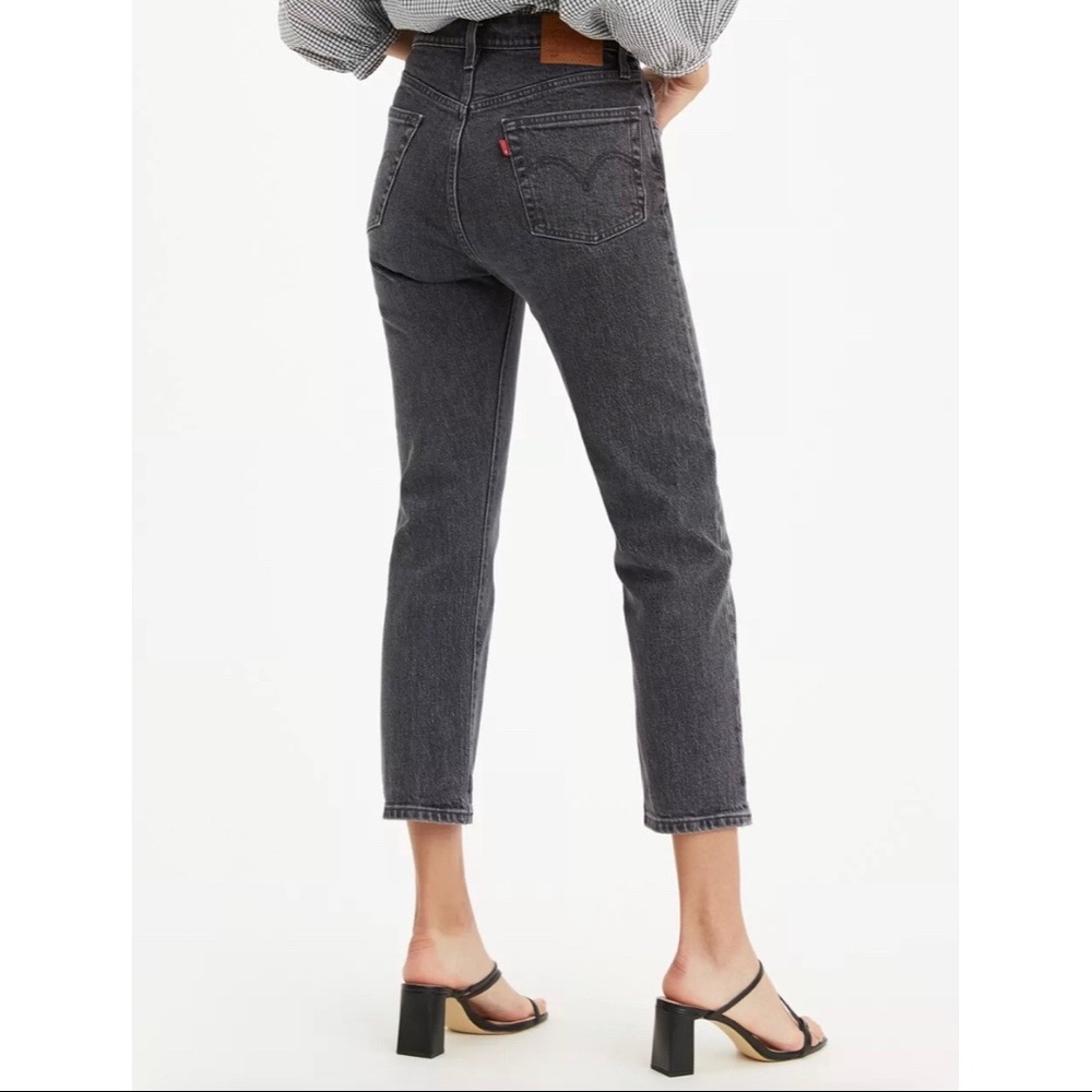 Levi’s Wedgie Washed Black Denim